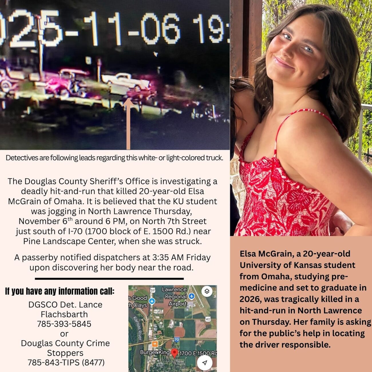 Elsa McGrain Death, Obituary: Beloved Resident Tragic Killed In Hit-And-Run Accident